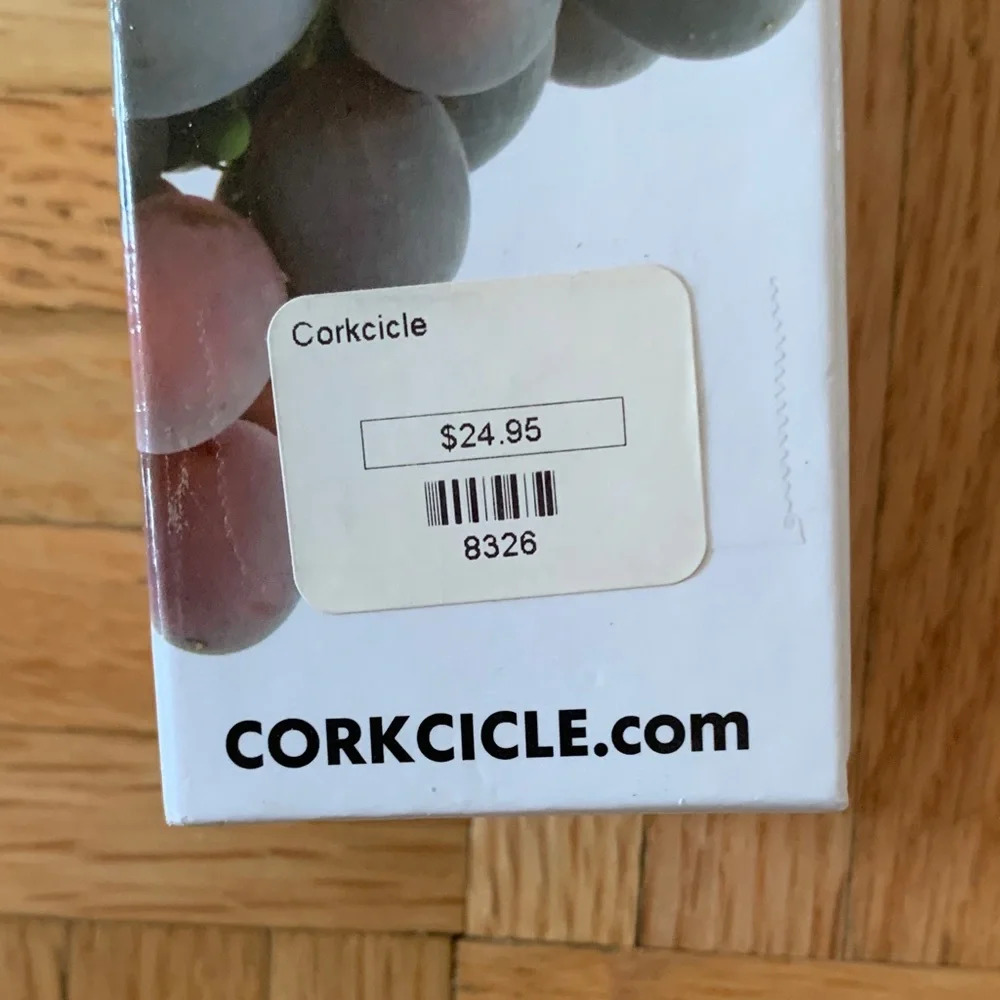 NIB Corkcicle Wine Chiller - UNUSED - Still in Box! Giftable Wino Party